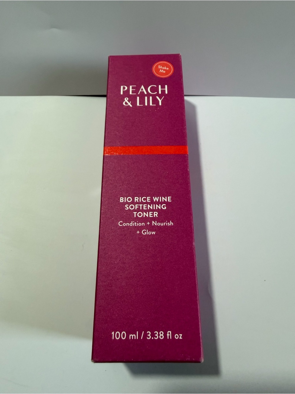 Peach & Lily Bio Rice Wine Softening Toner — Deep Berry